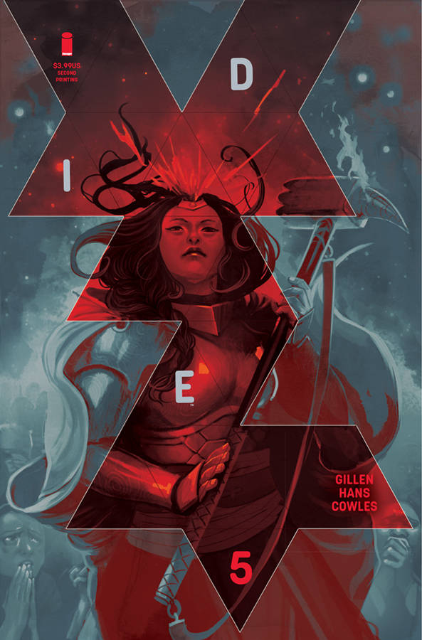 DIE #5 2nd Print Stephanie Hans Variant (MR) (05/01/2019) IMAGE (ONLINE ORDER ONLY)