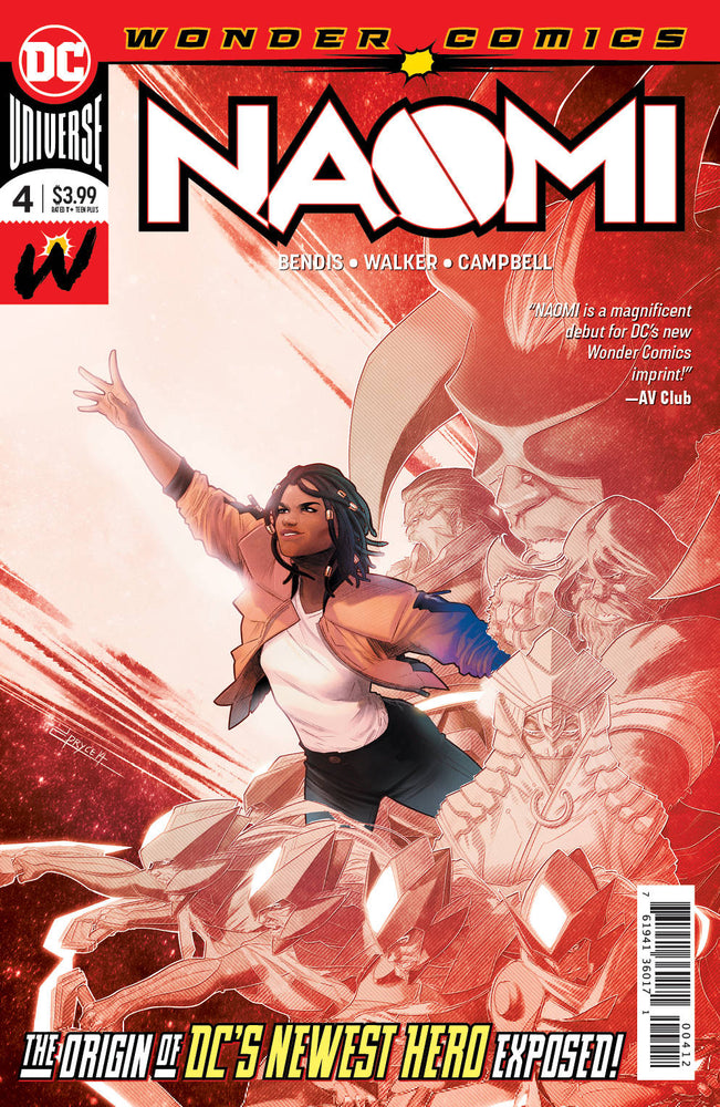 NAOMI #4 2nd Print Jamal Campbell Variant Brian Michael Bendis (05/15/2019) DC (ONLINE ORDER ONLY)
