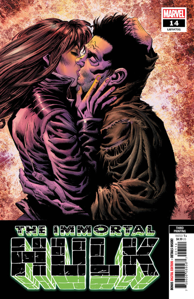 IMMORTAL HULK #14 3rd Print Kyle Hotz Variant (05/29/2019) MARVEL (ONLINE ORDER ONLY)