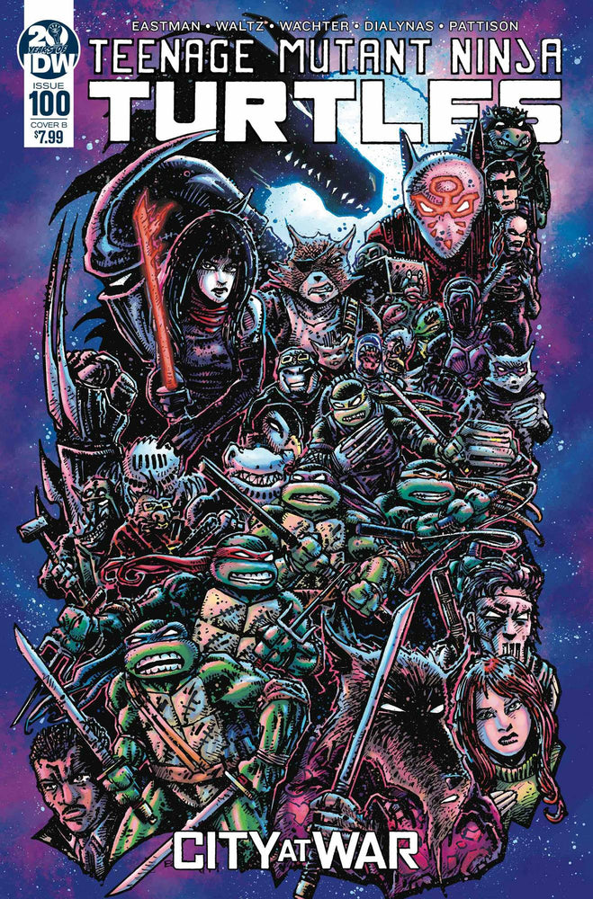 TMNT ONGOING #100 B Kevin EASTMAN Variant Teenage Mutant Ninja Turtles (12/11/2019) IDW (ONLINE ORDER ONLY)