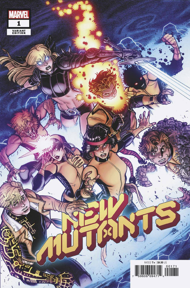 NEW MUTANTS #1 1:25 Nick BRADSHAW Variant DX (11/06/2019) MARVEL (ONLINE ORDER ONLY)