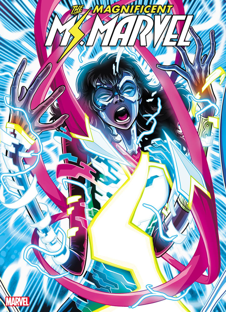 MAGNIFICENT MS MARVEL #8 2nd Print Luciano Vecchio Connecting Variant (01/29/2020) Marvel (ONLINE ORDER ONLY)