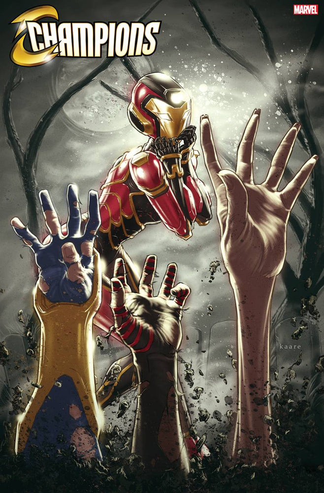 Champions #1 C Kaare Andrews Marvel Zombies Variant Out (10/07/2020) Marvel (ONLINE ORDER ONLY)