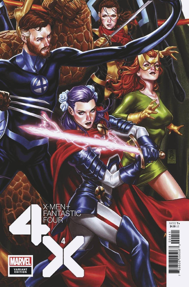 X-Men Fantastic Four #4 B (Of 4) Mark Brooks Connecting Variant (07/22/2020) Marvel (ONLINE ORDER ONLY)
