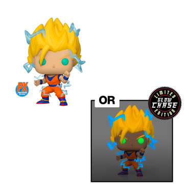 Funko POP! Dragon Ball Z - Super Saiyan Goku (With Energy) Vinyl Figure #865 Preview Exclusives (PX) [READ DESCRIPTION] (ONLINE ORDER ONLY)