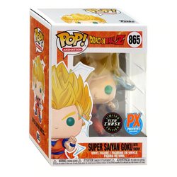 Funko POP! Dragon Ball Z - Super Saiyan Goku (With Energy) Vinyl Figure #865 Preview Exclusives (PX) [READ DESCRIPTION] (ONLINE ORDER ONLY)