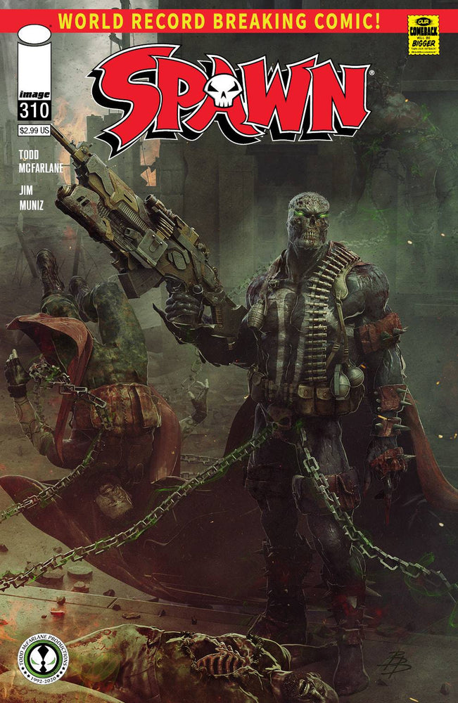 Spawn #310 C Bjorn Barends Variant (09/30/2020) Image (ONLINE ORDER ONLY)