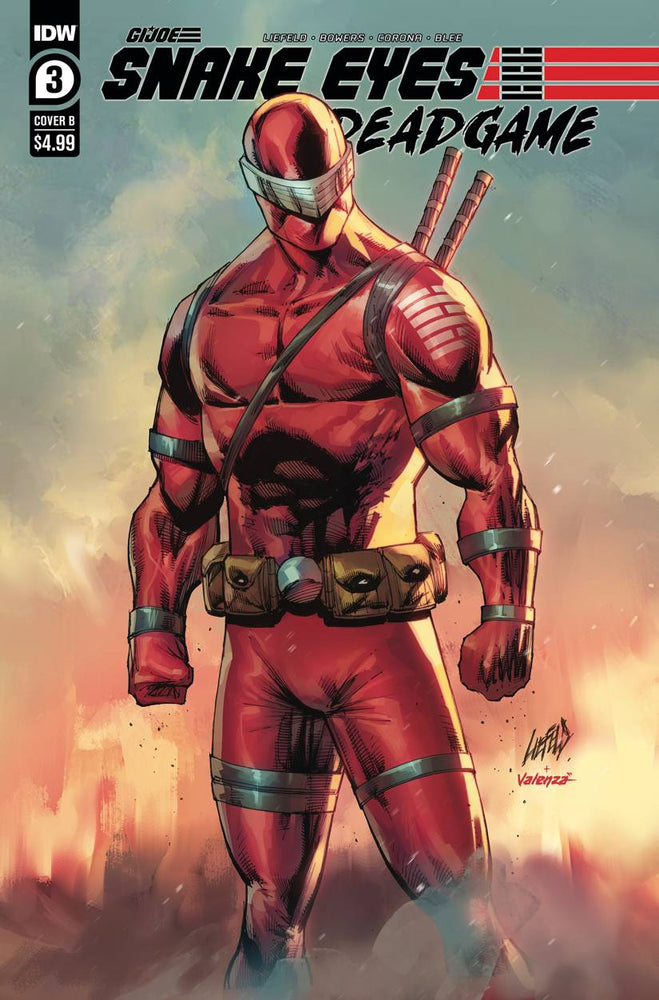 Snake Eyes Deadgame #3 (Of 6) B Rob Liefeld Variant (11/25/2020) Idw (ONLINE ORDER ONLY)