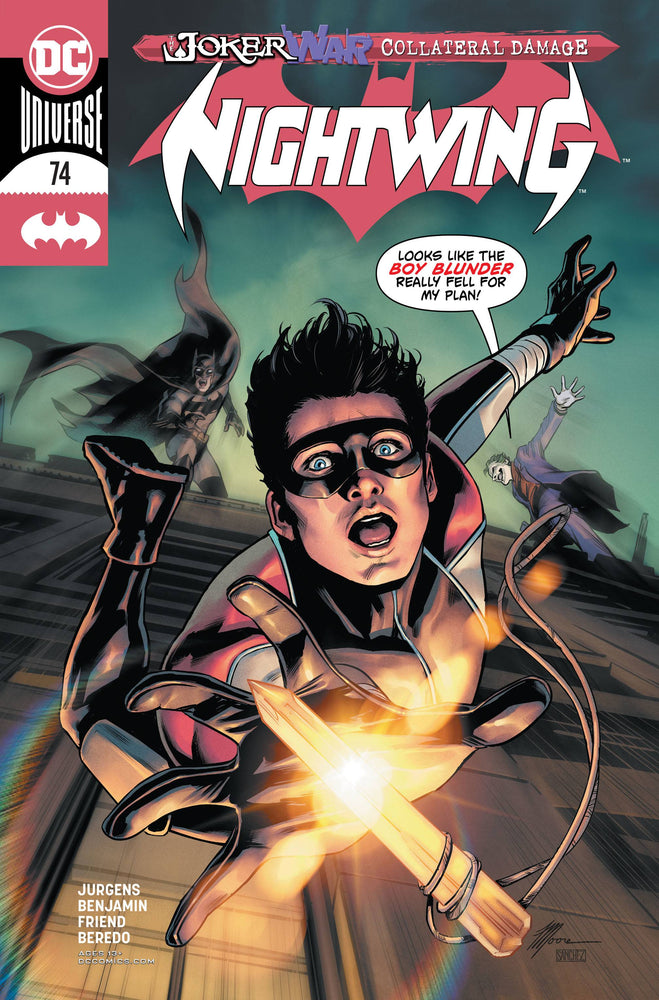 Nightwing #74 A Travis Moore Dan Jurgens Punchline Batman Joker War (09/09/2020) DC (ONLINE ORDER ONLY)