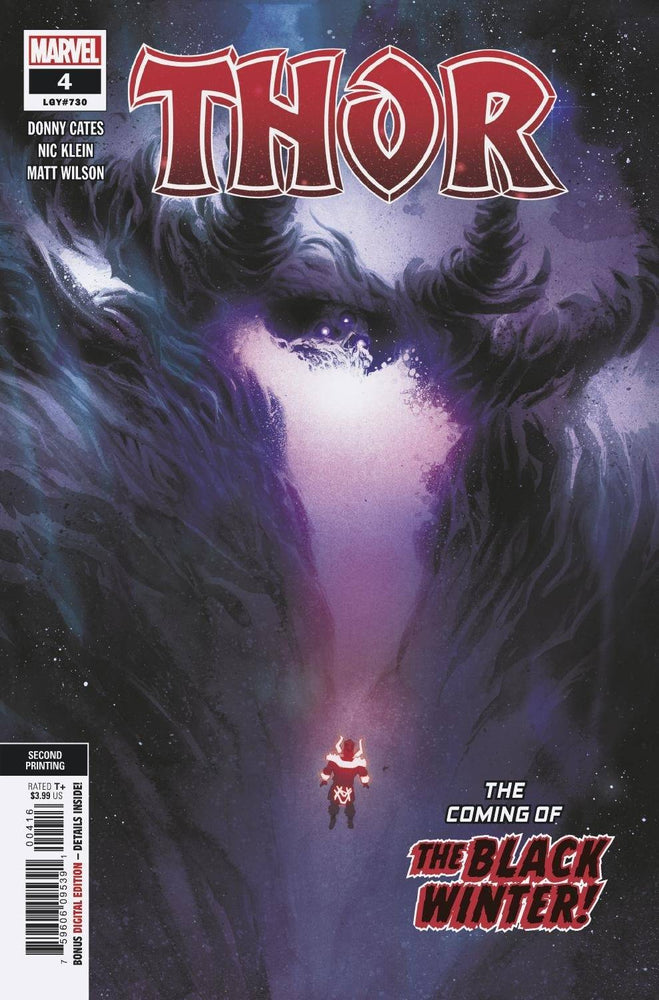 THOR #4 2nd Print Variant (08/05/2020) MARVEL (ONLINE ORDER ONLY)
