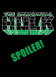 Immortal Hulk #39 B Joe Bennett Spoiler Variant (10/28/2020) Marvel (ONLINE ORDER ONLY)