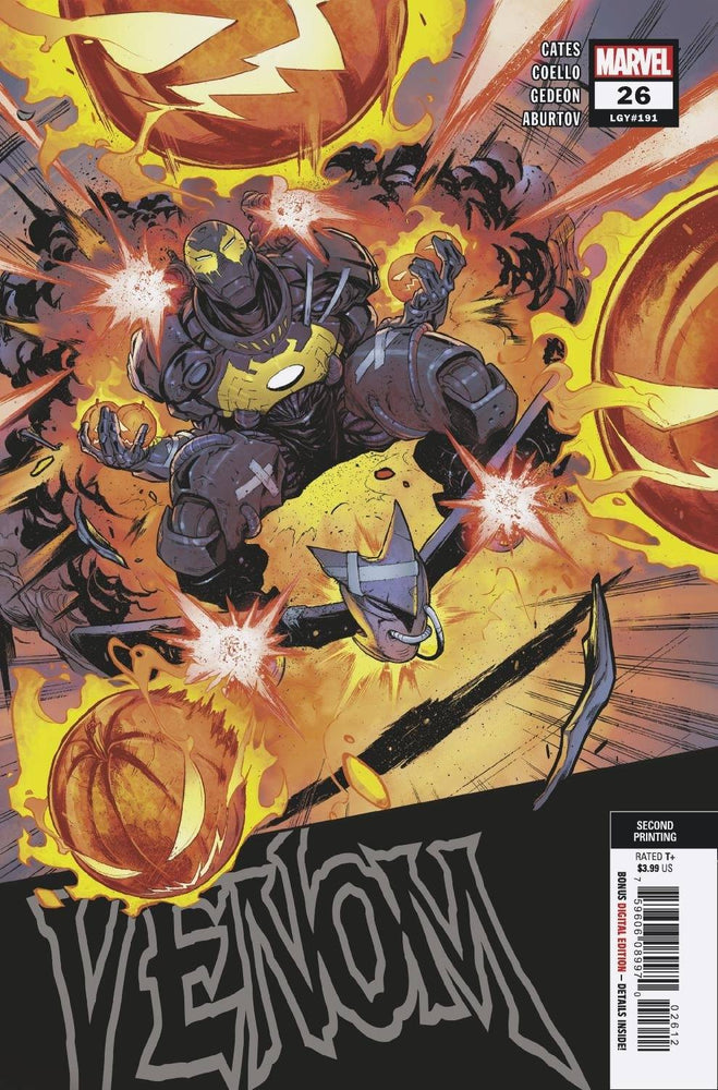Venom #26 2nd Print Iban Coello Variant (08/19/2020) Marvel (ONLINE ORDER ONLY)