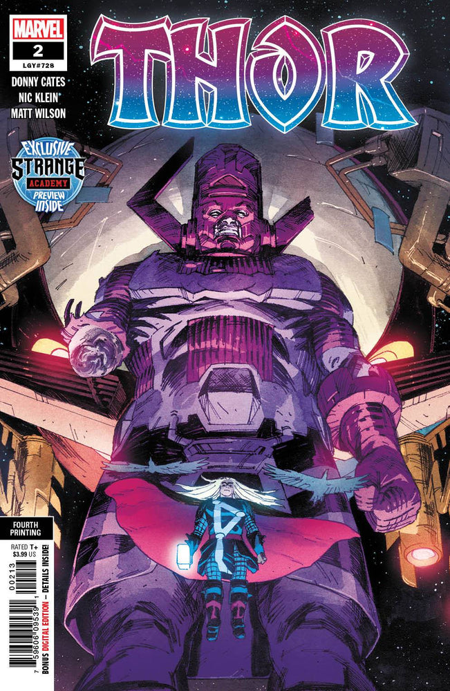 Thor #2 4th Print Nic Klein Variant (08/26/2020) MARVEL (ONLINE ORDER ONLY)