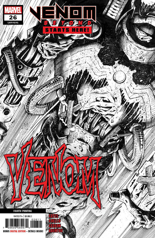 Venom #26 4th Print Variant (11/04/2020) Marvel (ONLINE ORDER ONLY)