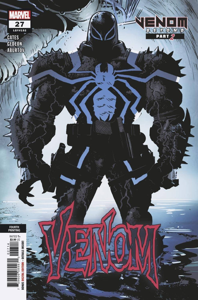 Venom #27 4th Print Juan Gedeon Agent Variant (11/18/2020) Marvel (ONLINE ORDER ONLY)
