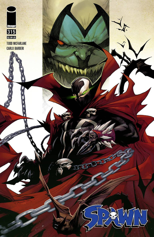 Spawn #315 C Carlo Barberi Variant (02/24/2021) Image (ONLINE ORDER ONLY)