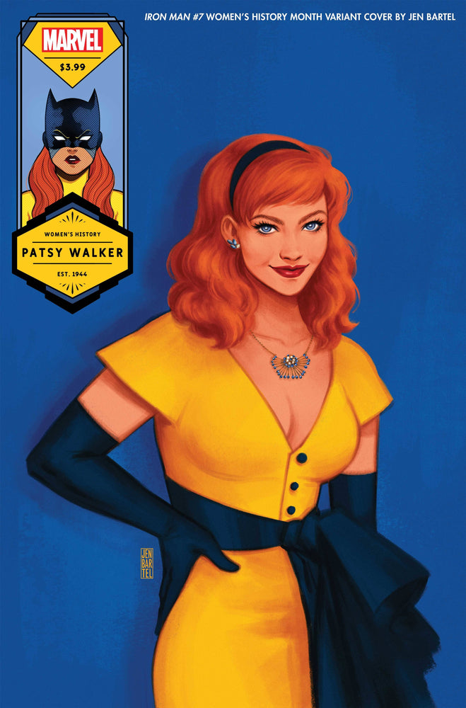 Iron Man #7 C Jen Bartel Hellcat Womens History Month Variant (03/17/2021) Marvel (ONLINE ORDER ONLY)