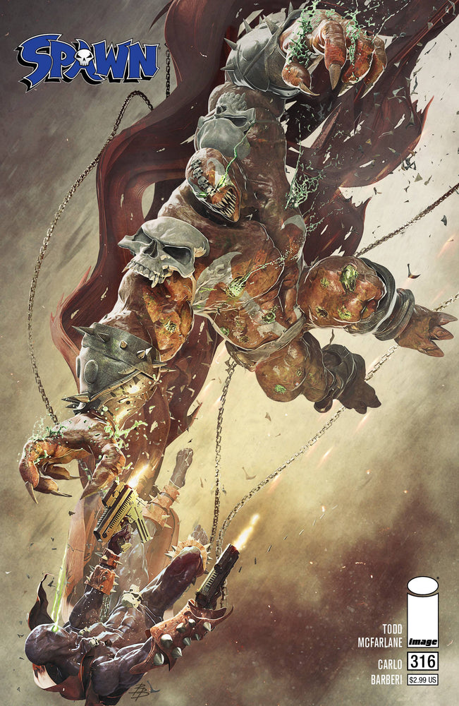 Spawn #316 C Bjorn Barends Variant (03/31/2021) Image (ONLINE ORDER ONLY)