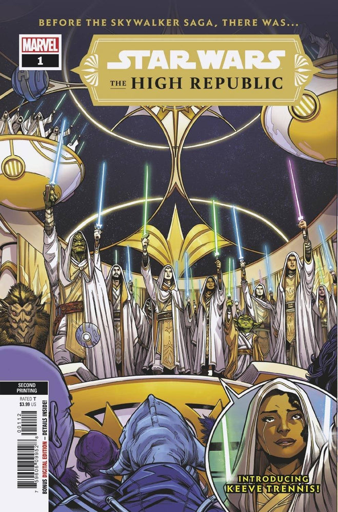 Star Wars High Republic #1 (Of 6) 2nd Print Variant (01/27/2021) Marvel (ONLINE ORDER ONLY)
