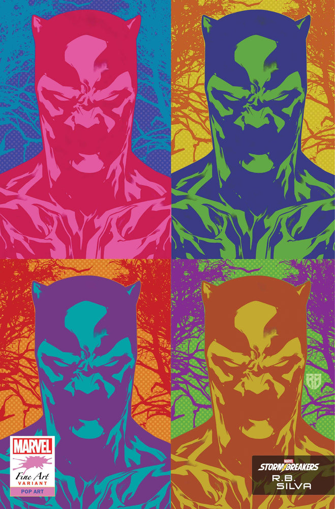Black Panther #25 I RB Silva Stormbreakers Andy Warhol Homage Variant (05/26/2021) Marvel (ONLINE ORDER ONLY)
