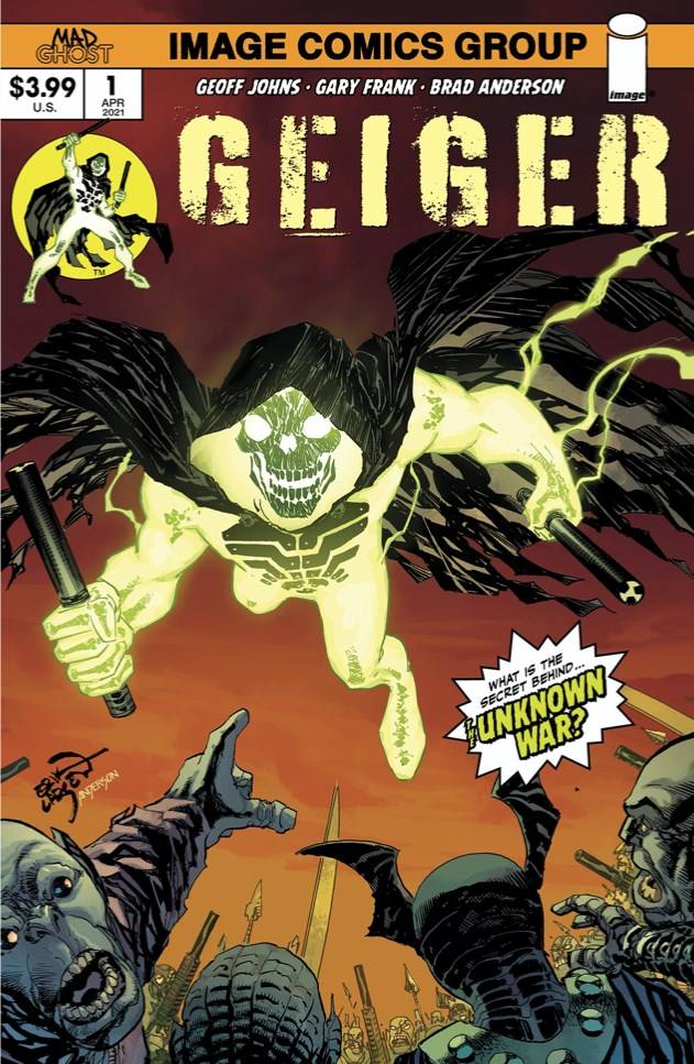 Geiger #1 B Erik Larsen Variant (04/07/2021) Image (ONLINE ORDER ONLY)