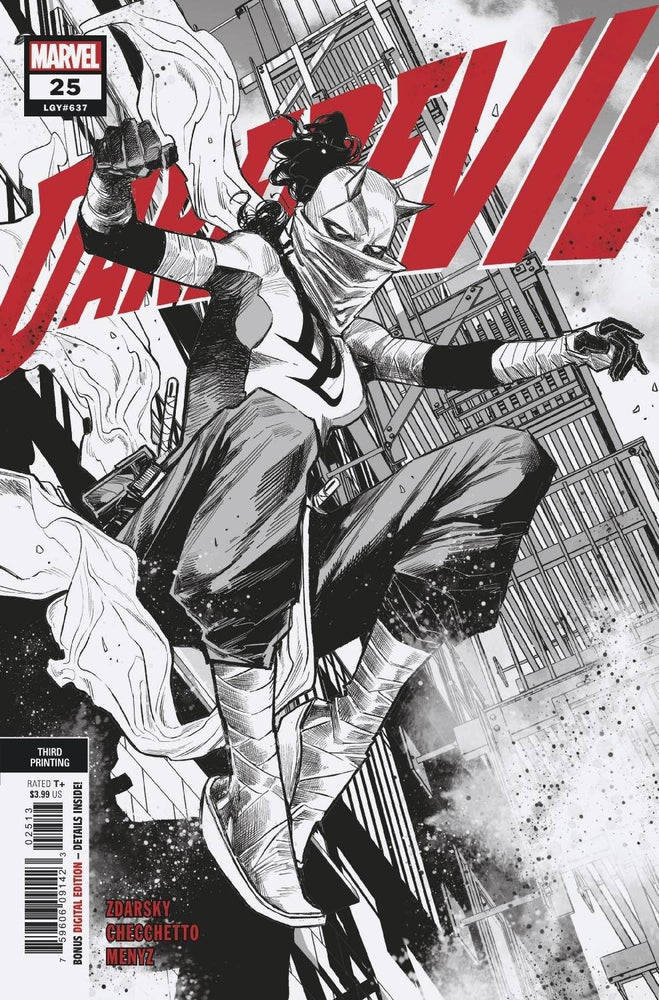 Daredevil #25 3rd Print Marco Checchetto Variant Elektra (02/24/2021) Marvel (ONLINE ORDER ONLY)
