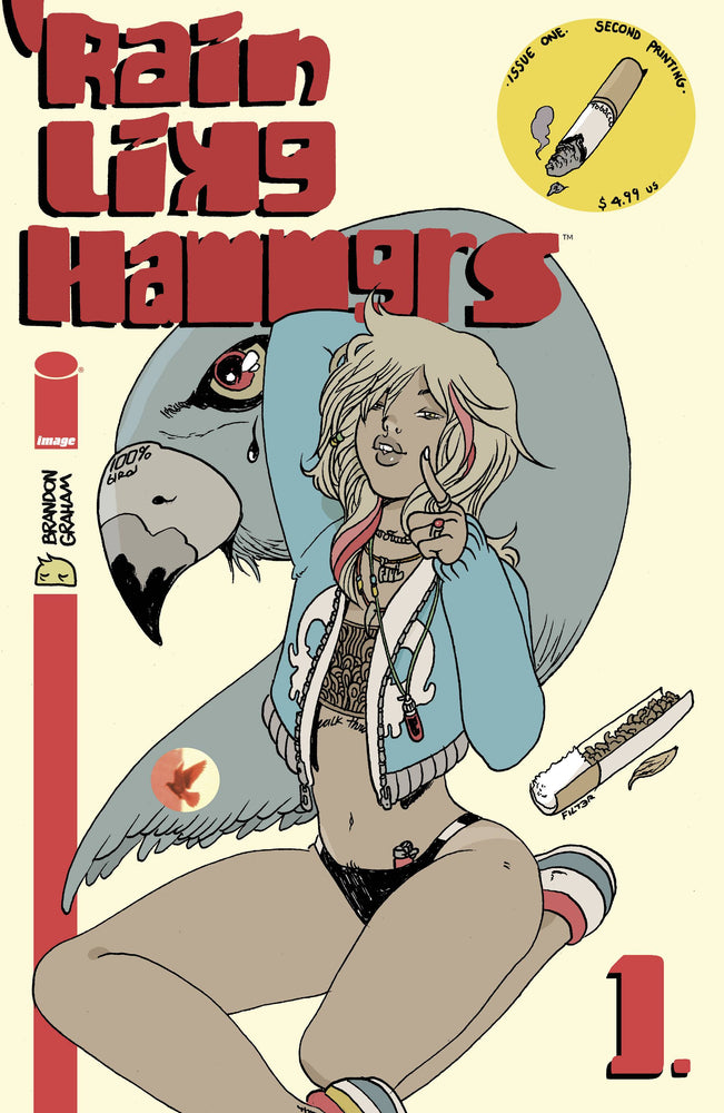 Rain Like Hammers #1 (Of 5) 2nd Print Brandon Graham Variant GGA (Mr) (02/24/2021) Image (ONLINE ORDER ONLY)