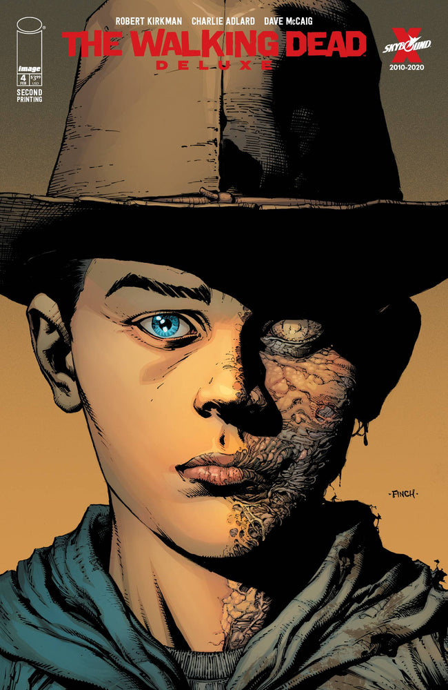 Walking Dead Dlx #4 2nd Print David Finch Headshot Variant (Mr) (02/24/2021) Image (ONLINE ORDER ONLY)