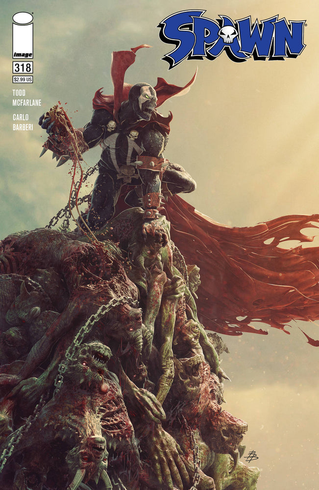 Spawn #318 C Bjorn Barends Variant (05/26/2021) Image (ONLINE ORDER ONLY)