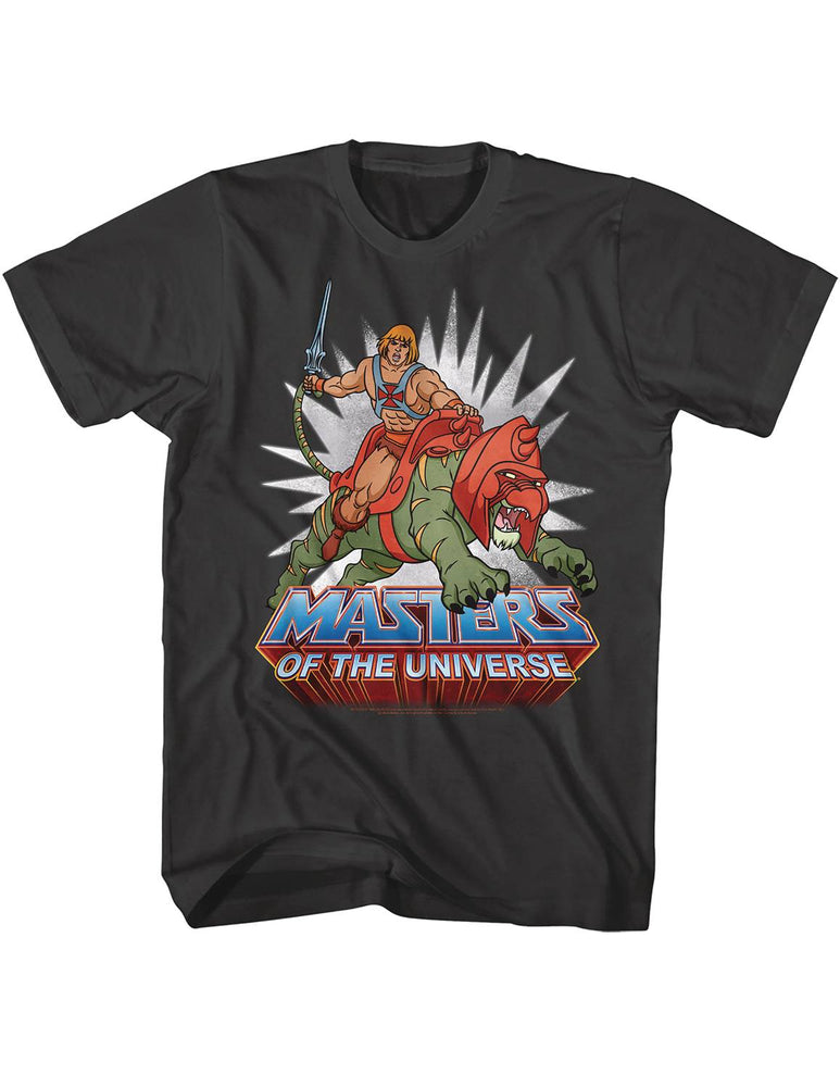 Masters Of The Universe He-man Black T-Shirt (Online Order Only)