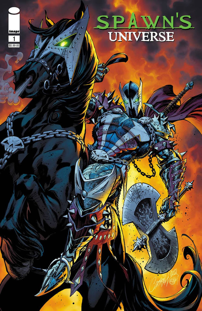 Spawn Universe #1 C J Scott Campbell Variant (06/23/2021) Image (ONLINE ORDER ONLY)