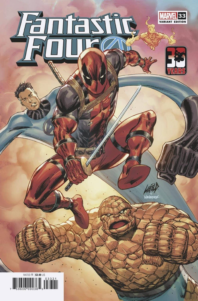 Fantastic Four #33 C Rob Liefeld Deadpool 30Th Variant (06/16/2021) Marvel (ONLINE ORDER ONLY)