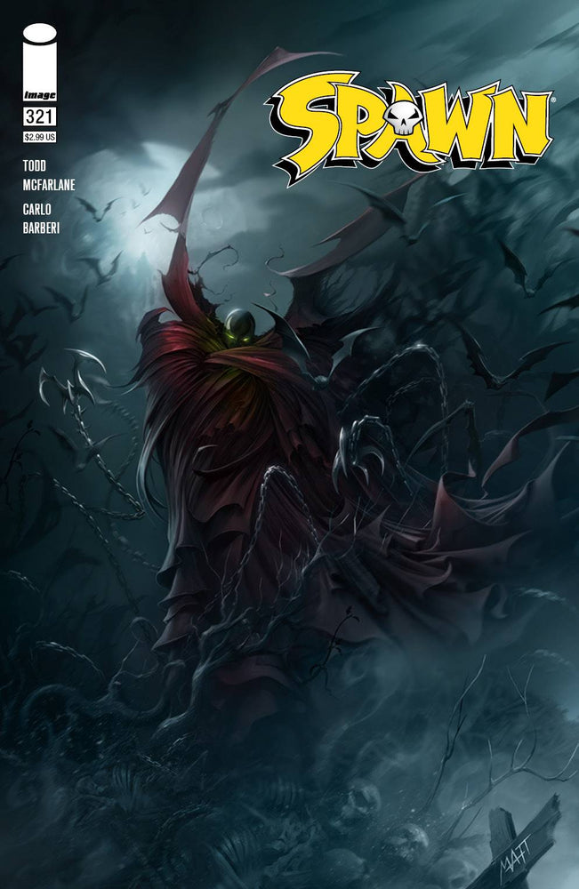 Spawn #321 C Francesco Mattina Variant (09/01/2021) Image (ONLINE ORDER ONLY)