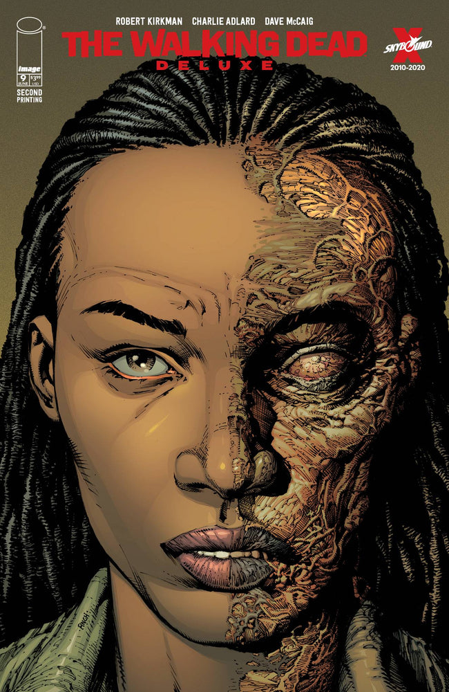 Walking Dead Dlx #9 2nd Print David Finch Headshot Variant (Mr) (06/30/2021) Image (ONLINE ORDER ONLY)