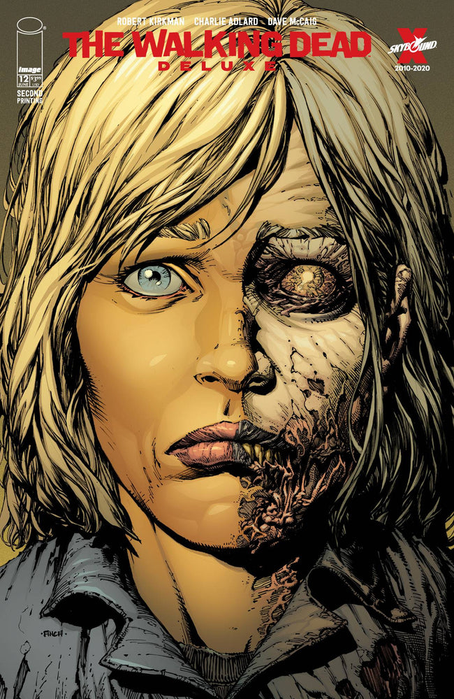 Walking Dead Dlx #12 2nd Print David Finch Headshot Variant (Mr) (06/30/2021) Image (ONLINE ORDER ONLY)