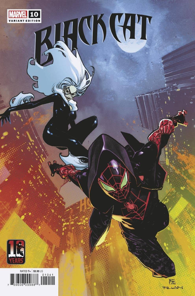 BLACK CAT #10 RUAN MILES MORALES 10TH ANNIV VAR (09/29/2021) (ONLINE ORDER ONLY)