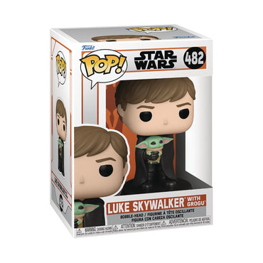Star Wars: The Mandalorian Luke with Child #482 Pop! Vinyl Figure (Online Order Only)