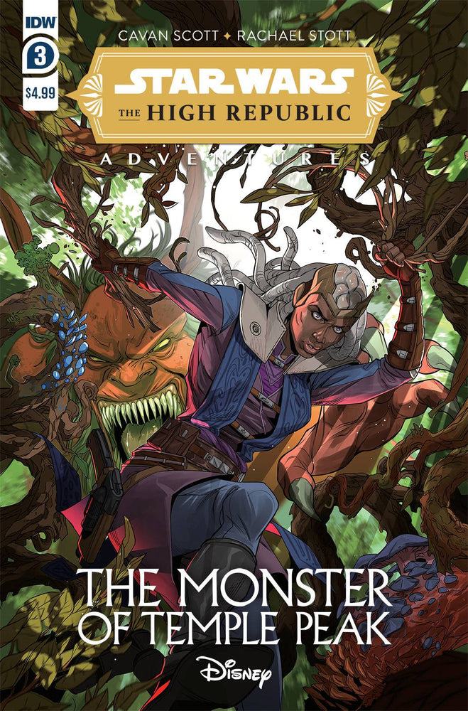 Star Wars High Republic Adventures Monster Temple Peak #3 (Of 4) Rachael Stott Cavan Scott (C: 1-0-0 (10/27/2021) Idw (ONLINE ORDER ONLY)
