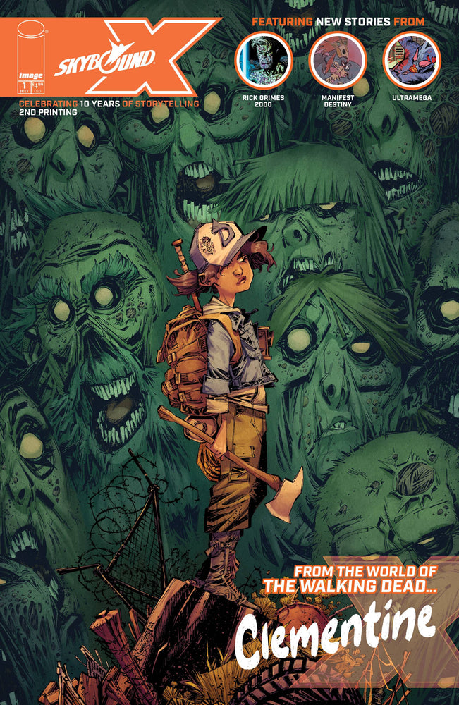 Skybound X #1 2nd Print Corona Variant (Mr) (08/04/2021) Image (ONLINE ORDER ONLY)