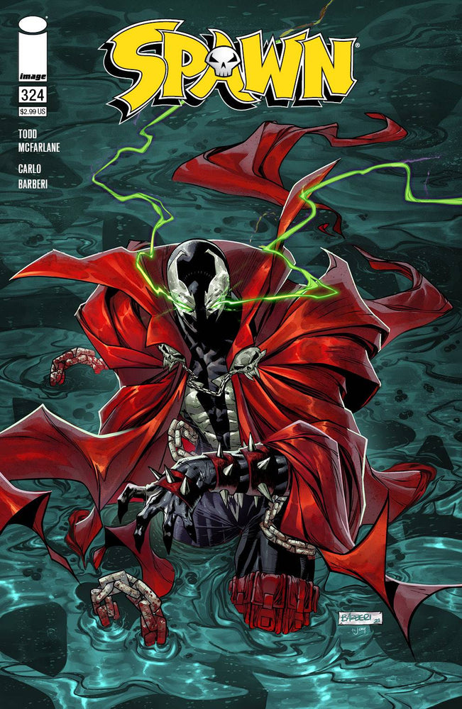 Spawn #324 B Carlo Barberi Variant (11/24/2021) Image (ONLINE ORDER ONLY)