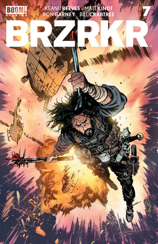 Brzrkr (Berzerker) #7 (Of 12) B Daniel Warren Johnson Variant (Mr) (02/23/2022) Boom (ONLINE ORDER ONLY)