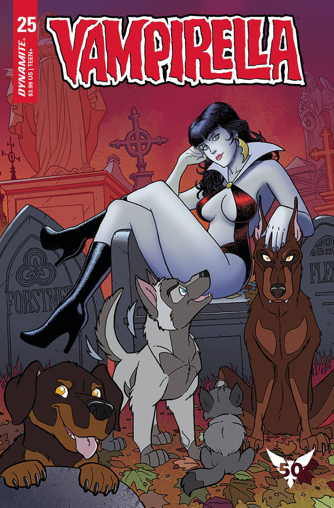 Vampirella #25 ZB Tony Fleecs & Trish Forstner FOC Bonus Variant (11/10/2021) Dynamite (ONLINE ORDER ONLY)