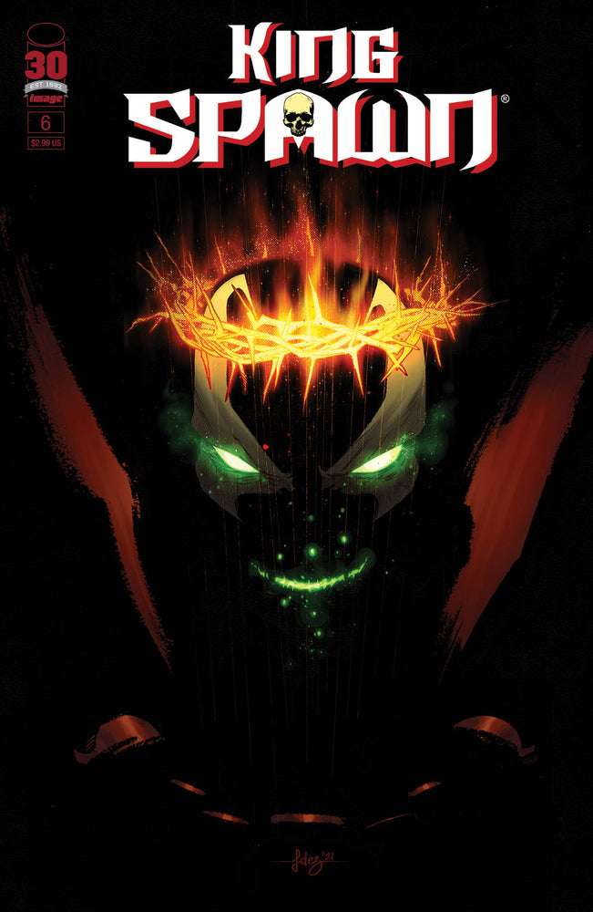 King Spawn #6 B Javi Fernandez Variant (01/19/2022) Image (ONLINE ORDER ONLY)