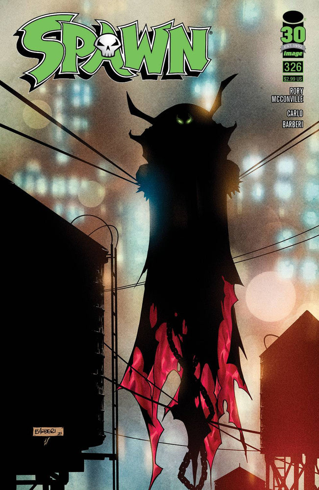 Spawn #326 B Carlo Barberi Variant (02/02/2022) Image (ONLINE ORDER ONLY)