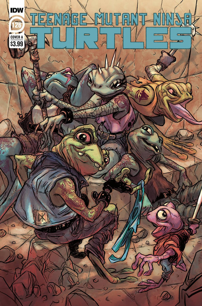Tmnt Ongoing #126 A Pablo Tunica Teenage Mutant Ninja Turtles (C: 1-0-0) (02/16/2022) Idw (ONLINE ORDER ONLY)