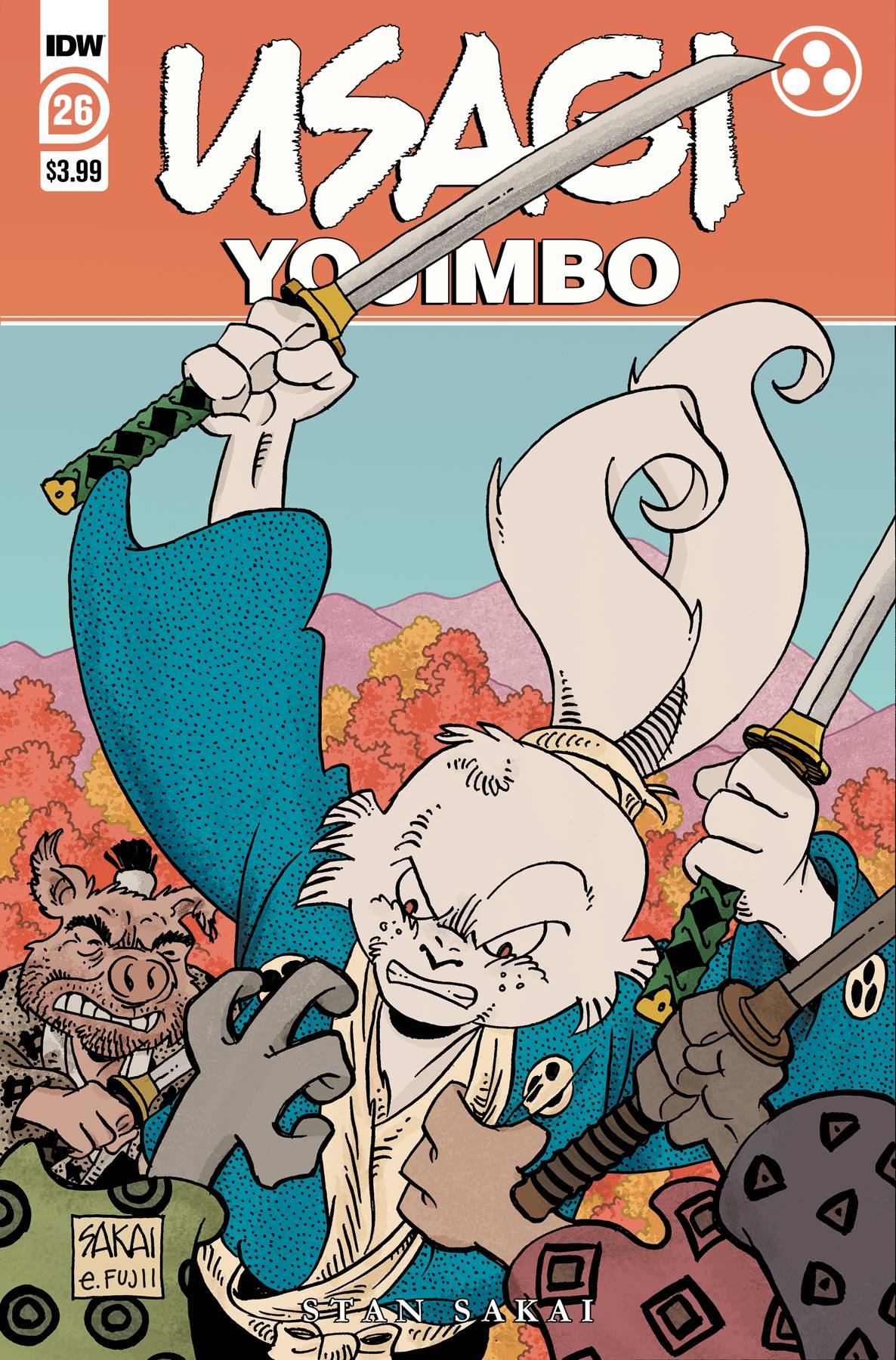 Usagi Yojimbo #26 A Stan Sakai (02/16/2022) Idw (ONLINE ORDER ONLY)