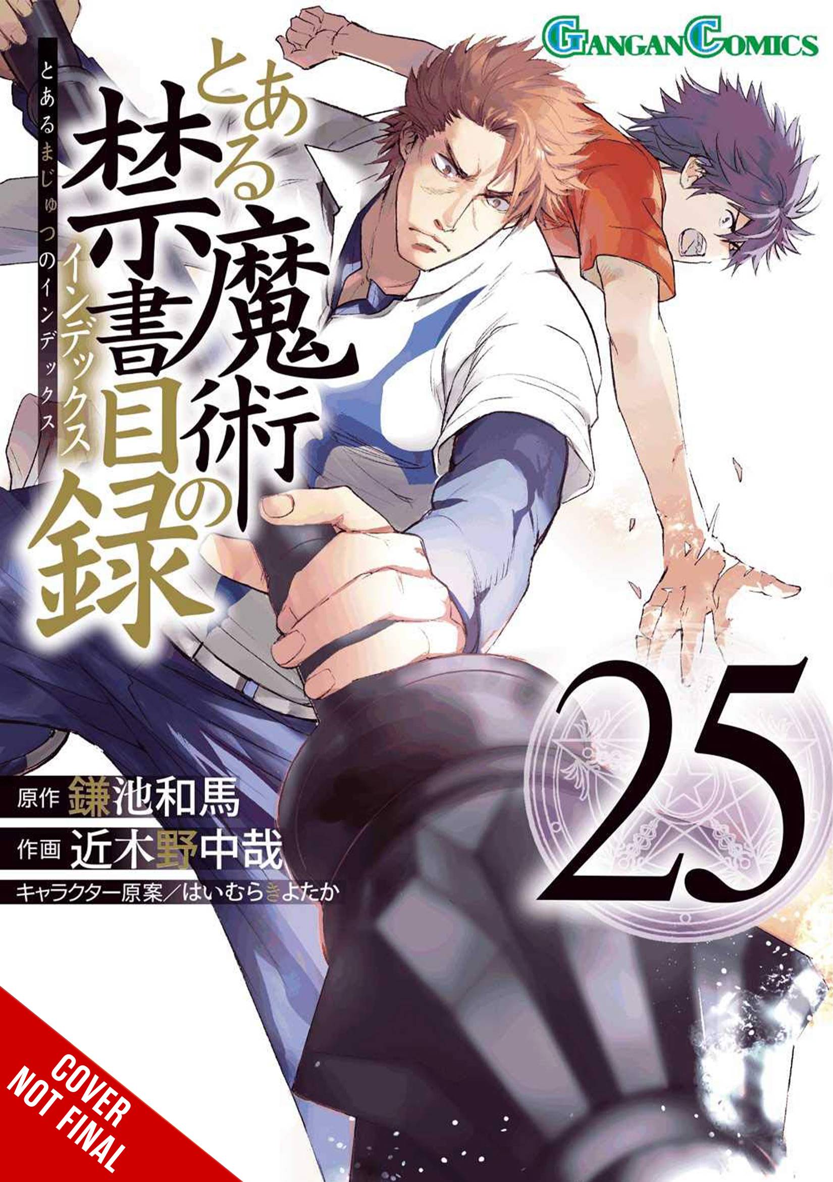 CERTAIN MAGICAL INDEX GN VOL 25 (ONLINE ORDER ONLY)