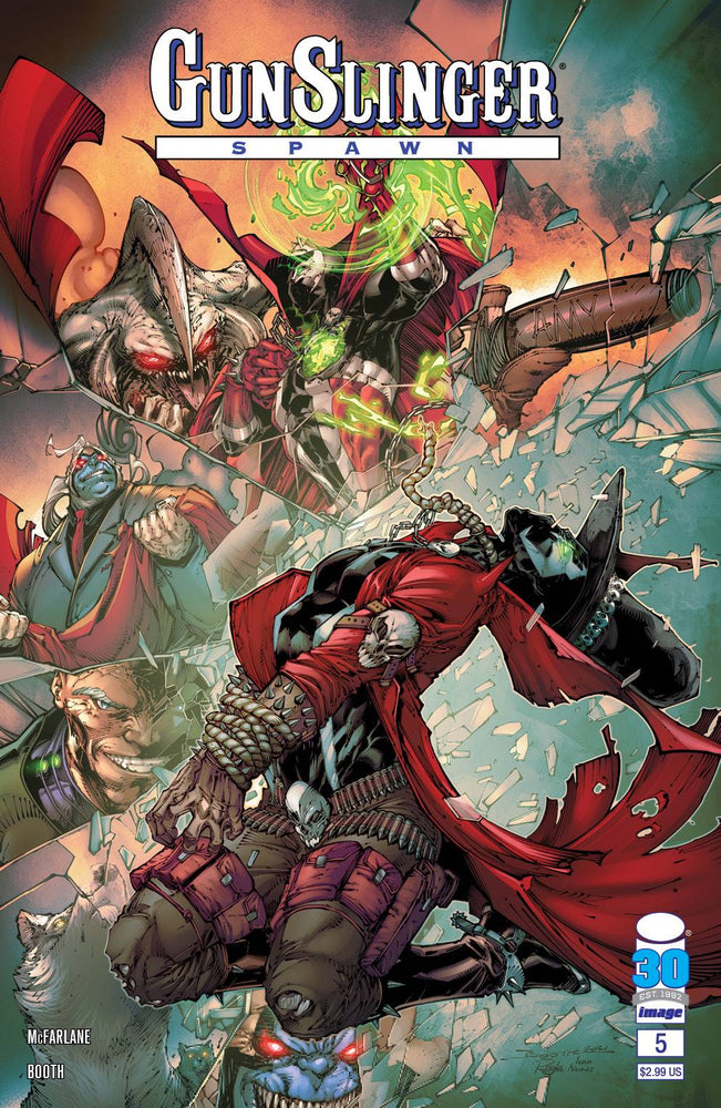 Gunslinger Spawn #5 A Brett Booth Todd McFarlane (02/23/2022) Image (ONLINE ORDER ONLY)