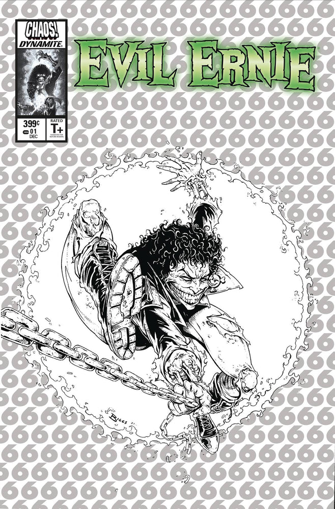 Evil Ernie #1 O 1:11 Jason Biggs Amazing Spider-Man 300 Homage Sketch FOC Bonus Variant (12/01/2021) Dynamite (ONLINE ORDER ONLY)