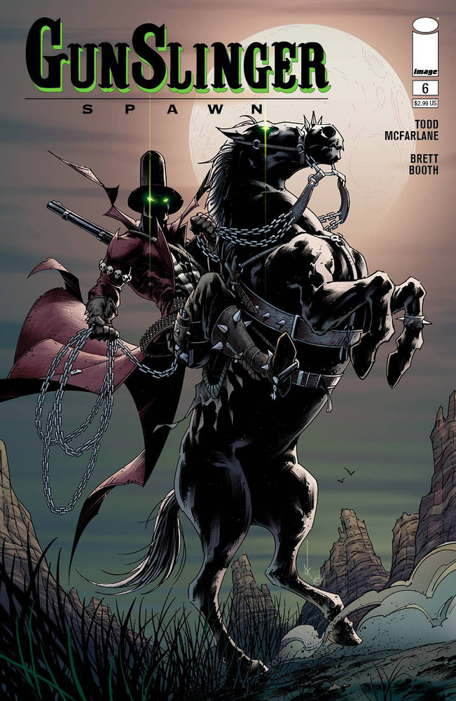Gunslinger Spawn #6 B Kevin Keane Variant (03/23/2022) Image (ONLINE ORDER ONLY)
